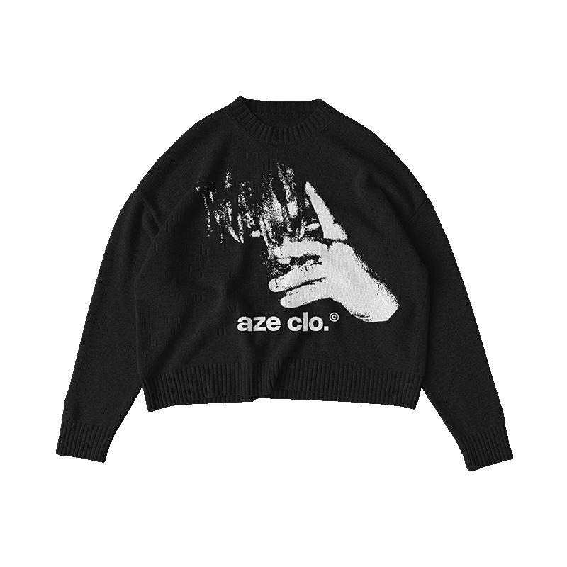 Black Noise Sweater